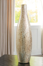 Tampa Furniture Outlet Lutz - Ashley Furniture - Plawite Vase - Vase / Antique Silver Finish - A2000640